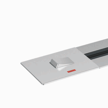 Thanh ray gắn âm 100cm có công tắc Màu trắng S1R310 (S1R310)