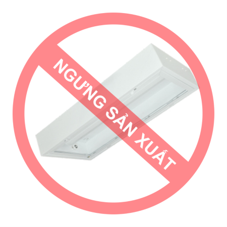 MÁNG ĐÈN TÁN QUANG LẮP NỔI CHỤP MICA 2x9W (LLN209)