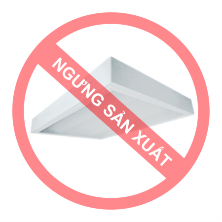 MÁNG ĐÈN TÁN QUANG LẮP NỔI CHỤP MICA 4x18W (LLN418)