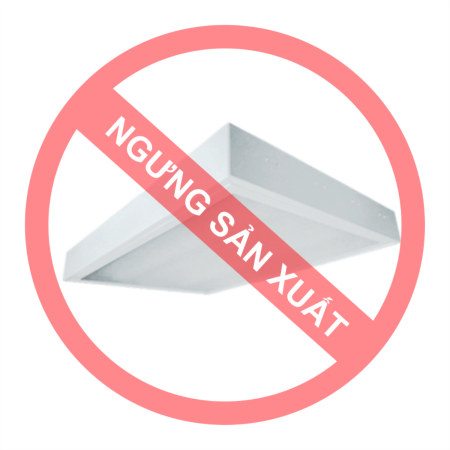 MÁNG ĐÈN TÁN QUANG LẮP NỔI CHỤP MICA (LLN6218)