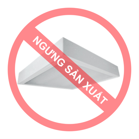 MÁNG ĐÈN TÁN QUANG LẮP NỔI CHỤP MICA 2x9W (LLN6209)